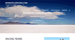 Desktop Screenshot of bonnevilleracing.com